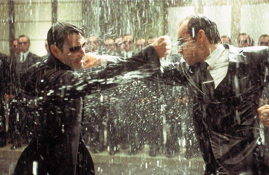 Screenshoot film 'The Matrix'.