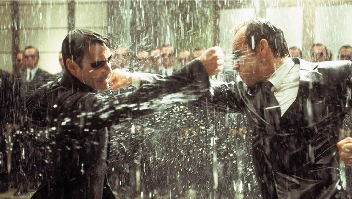 Screenshoot film The Matrix.