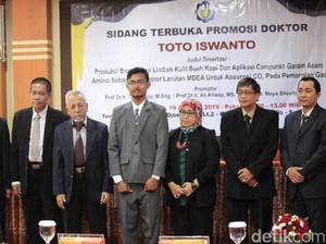 Mahasiswa ITS Berhasil Ubah Limbah Kulit Kopi Jadi Biogas