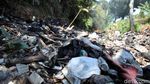 Penampakan Pulau Sampah Bak Reklamasi di Kalibaru Bogor