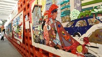 Pameran instalasi seni dari barang bekas ini akan digelar hingga 25 Agustus mendatang.