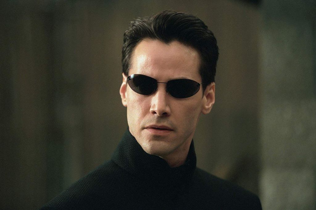 Screenshoot film 'The Matrix'.