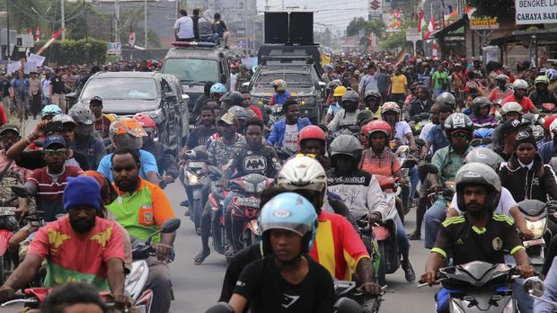 [HOLD] Cerita Eks Korlap Demo di Timika Saat Diamankan Polisi