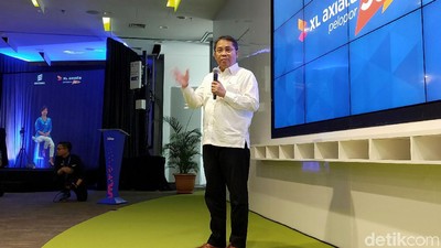 Menteri Rudiantara Menjajal Layanan 5G XL Axiata