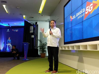 Menteri Rudiantara Menjajal Layanan 5G XL Axiata