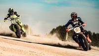 Latihan motocross tersebut dijalani pada Sabtu (17/8/2019). Foto: instagram @valeyellow46