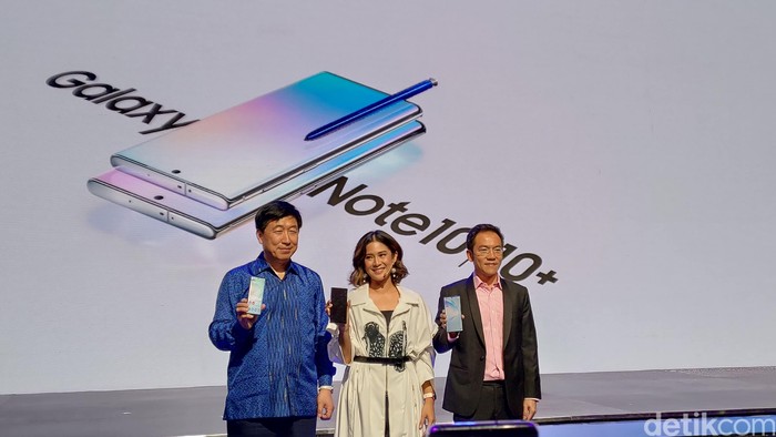 Peluncuran Galaxy Note dan Galaxy Note+. Foto: Adi Fida Rahman/detikinet Peluncuran Galaxy Note dan Galaxy Note+. Foto: Adi Fida Rahman/detikinet
