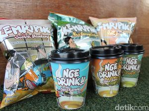 Gibran dan Kaesang Luncurkan Keripik dan Minuman Hangat, Kayak Apa Rasanya?