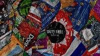 Tumpukan sampah impor yang berada di Desa Bangun, Mojokerto, Jawa Timur.