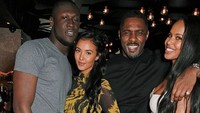 Keduanya kerap hadir di berbagai acara-acara bersama seleb papan atas seperti Idris Elba. Dok. Instagram/mayajama