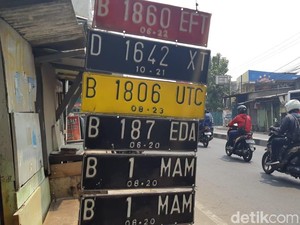Pelat Nomor Hilang, Pengurusan Hanya 10 Menit