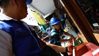 Kegiatan ini juga untuk mengajak warga memperhatikan instalasi kelistrikan yang aman. Istimewa/PLN.