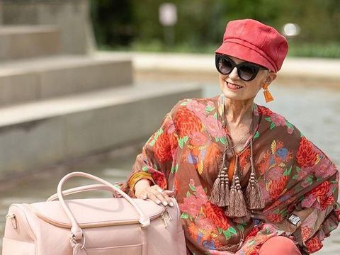 Judith Boyd nenek 76 tahun yang tampil di New York Fashion Week.