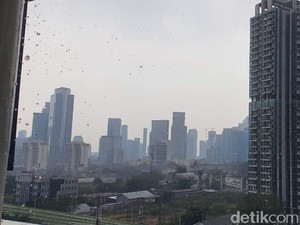 Hujan Sempat Guyur Sebagian Jakarta, Bagaimana Kualitas Udara Sekarang?