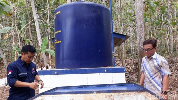 Ada Sumur Bor, Warga Gunungkidul Bisa Nikmati Air Bersih