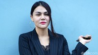 DJ Butterfly saat ditemui di studio Trans TV, Kapten Tendean, Jakarta Selatan pada Kamis (22/8). Pool/Palevi S/detikFoto.