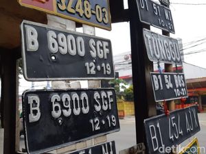 Daftar Pelat Nomor Cantik 4 Angka, Bikinnya Mulai Rp 5 Juta