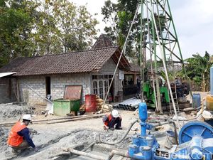 Ada Sumur Bor, Warga Gunungkidul Bisa Nikmati Air Bersih