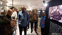 Wakil Gubernur Papua Barat tengah menghadiri peluncuran cokelat di Jakarta.