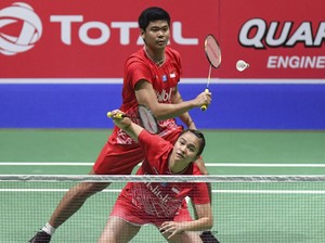Praveen/Melati ke Babak II Denmark Open, Rinov/Melati dan Owi/Winny Tumbang