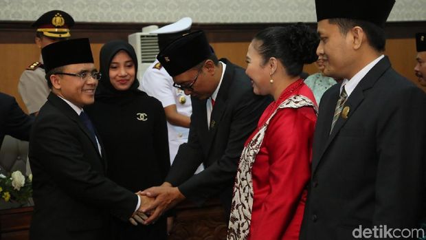 Bupati Anas bertemu anggota dewan baru/