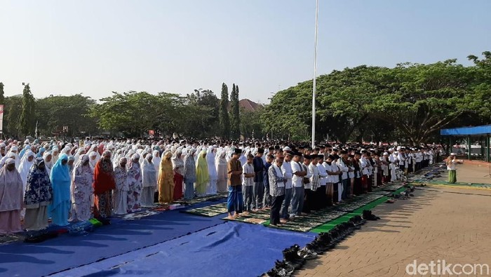 16 Kecamatan Di Lebak Kekeringan Warga Gelar Salat Minta Hujan