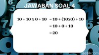 Kerjakan dulu perkalian lalu mulai jumlahkan dari kiri ke kanan. (Foto: detikHealth)