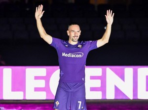 Mau Tiru Totti, Ribery Ingin Main Sampai Umur 40 Tahun
