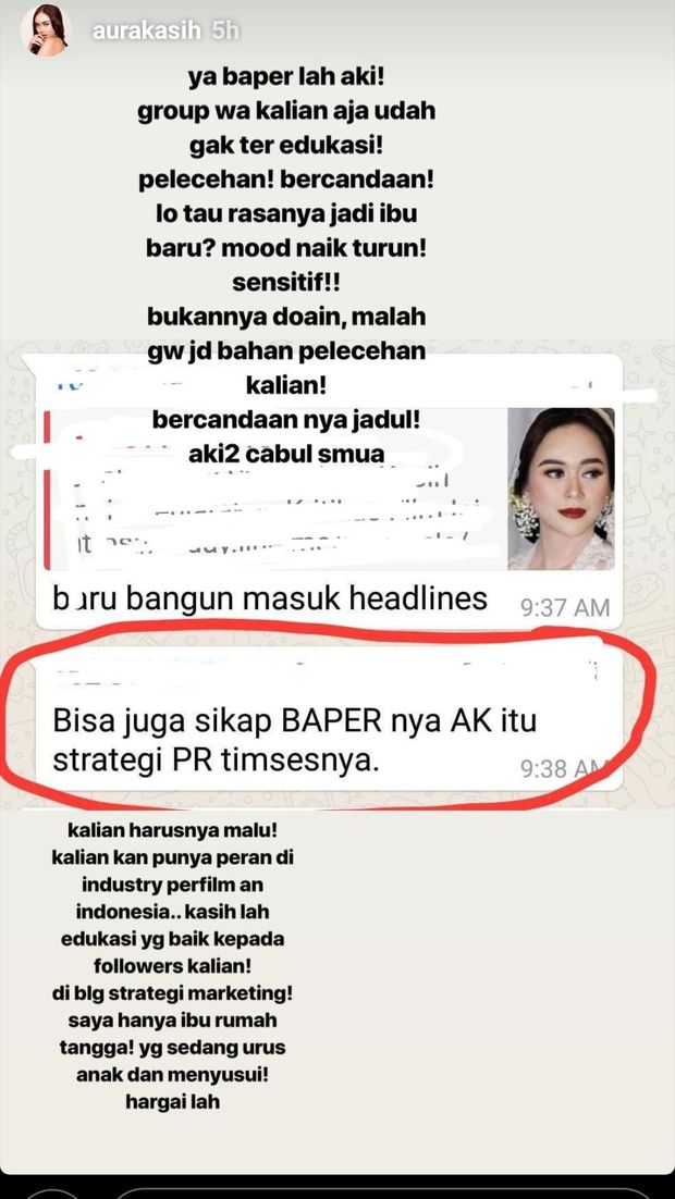 Aura Kasih Makin Kesal Amarah soal 'Pabrik Susu' Disebut Strategi