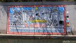 Foto: Mural Sarat Toleransi di Kali Pepe Solo