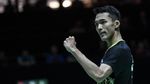 Ekspresi Jonatan Christie Usai Lolos ke Perempatfinal