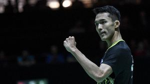 Ekspresi Jonatan Christie Usai Lolos ke Perempatfinal