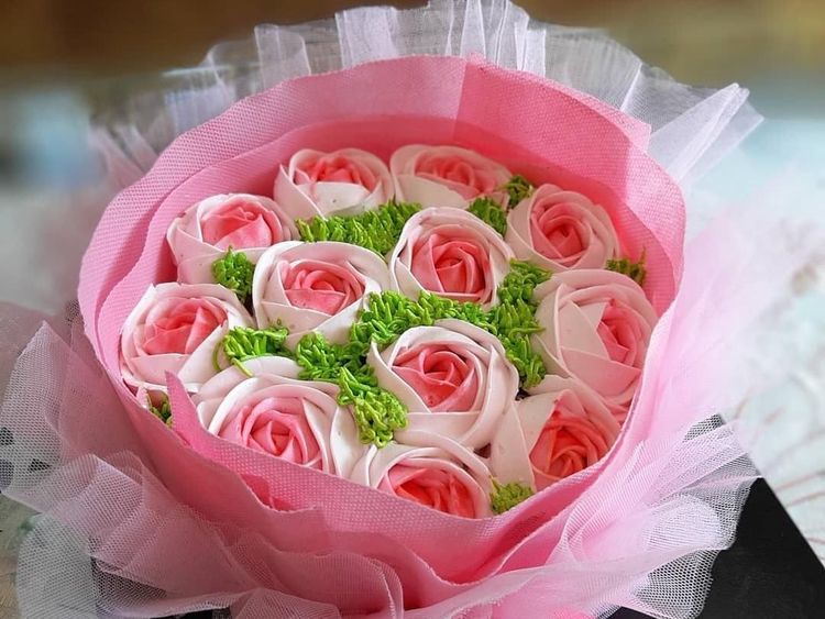 Super Cantik! 10 Cake Bertema Buket Bunga Ini Bisa Jadi Pilihan Kue Ulang Tahun