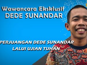 Eksklusif! Anak Kedua Kena Sindrom Williams, Dede Sunandar Tetap Tegar
