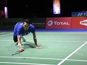 Tersingkir di Perempatfinal Kejuaraan Dunia, Jonatan: Ada Masalah Engkel