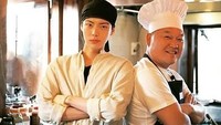 Begini nih kira-kira kalau Ahn Jae Hyun jadi chef. Sudah cocok belum? Foto: Instagram aagbanjh