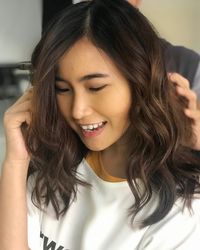 Contoh gaya rambut basic cut di salon Irwan Team