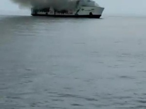 KM Santika Nusantara Terbakar, 53 Penumpang Berhasil Dievakuasi