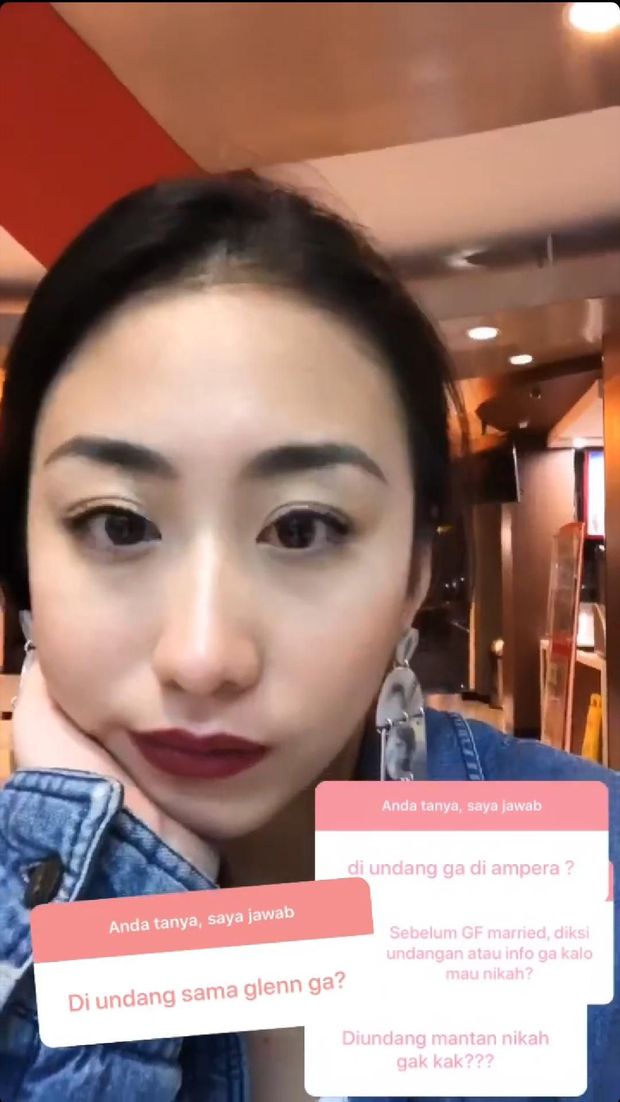 Ekspresi Vanessa Surya Ditanya 'Diundang Nggak Sama Glenn Fredly?'