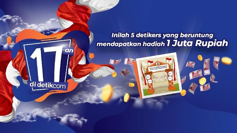 Selamat! Ini 5 Pemenang Gapura Kemerdekaan Digital 17-an di detikcom Selamat! Ini 5 Pemenang Gapura Kemerdekaan Digital 17-an di detikcom