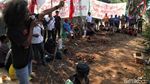 Aksi Kubur Diri Tuntut Keadilan Hak Tanah