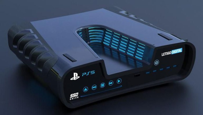 Render reka wujud PS5. (Foto: Dok. LetsGoDigital) Render reka wujud PS5. (Foto: Dok. LetsGoDigital)