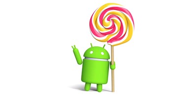 Android 5.0 Lollipop, dirilis 25 Juni 2014 di ajang Google I/O 2014. Fitur kunci di antaranya Material Design, dukungan CPU 64 bit, Project Volta dan aplikasi flashlight (memakai flash kamera sebagai senter). (Foto: istimewa)