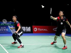 Hendra/Ahsan Tembus Semifinal Kejuaraan Dunia Bulutangkis