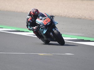 Quartararo Kuasai FP3 MotoGP Inggris, Rossi Kedua, Marquez Ketiga