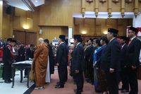 DPRD Kota Surabaya Lantik 50 Anggota Baru Periode 2019-2024
