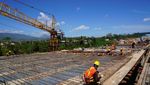 Penampakan Terkini Pembangunan Jembatan Tol Manado-Bitung