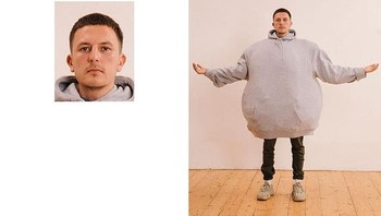 Lalu muncul ide nyeleneh ntuk membuat foto dengan ekspresi wajah yang sama saat dipotret untuk KTP atau paspor, tapi tetap bergaya. Foto: Max Siedentopf via Sina Mobile