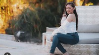 Selamat bermalam minggu dari Sassha Carissa. Foto: Instagram Sassha Carissa