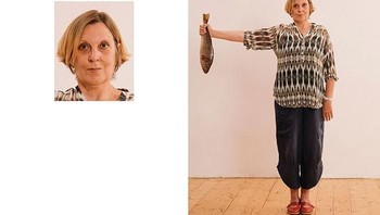 Mungkin si ibu pulang dari pasar langsung foto KTP. Foto: Max Siedentopf via Sina Mobile